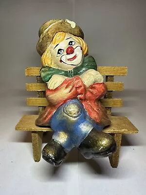 $10 • Buy Vintage Ceramic Clown Figurines