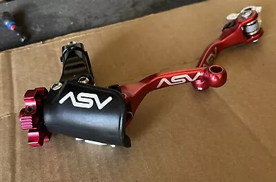 ASV Inventions F4 Brake & Clutch Short Lever PRO PACK Red • $160