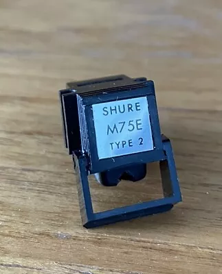 TESTED Vintage Shure M75E Type 2 Phono Cartridge NO STYLUS With Guard • $39.95