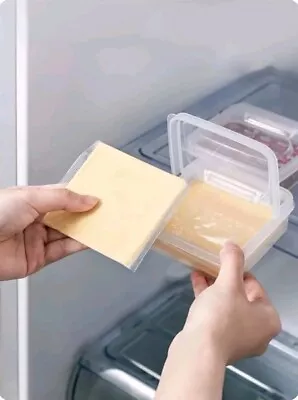 2pcs Cheese Slice Storage Box Food Storage Container Leakproof Food Container • $13.87