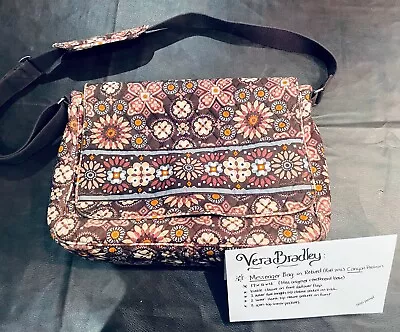 Vera Bradley Messenger Bag In Retired Canyon Pattern • $25