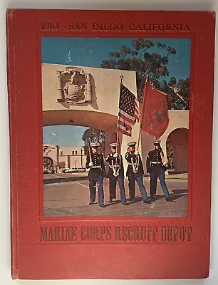 1963 U.s. Marine Corps Recruit Depot Yearbook San Diego Ca Honor Platoon 139 • $99.99
