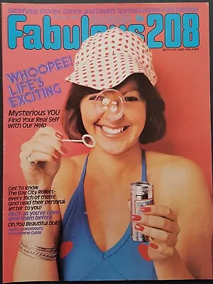 Fab 208 Magazine 21 June 1975 - David Cassidy Donny Bay City Rollers Pilot • £12.80