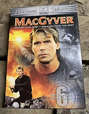 MacGyver: The Complete Sixth Season (DVD 1990) • $15