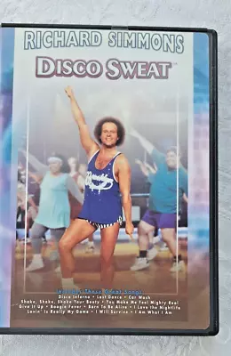 Exercise Video 1st Richard Simmons  Disco Sweat  Vintage DVD • $6