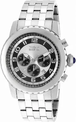 Invicta Specialty 19461 Men's Round Analog Chronograph Date Silver Tone Watch • £125.42