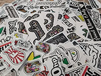 20 Random JDM Stickers Pack Car Motorcycle Racing Motocross Vinyl Decal Lot • $2.99