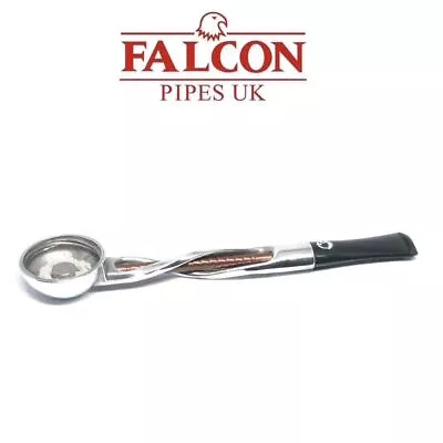 Falcon - Shillelagh (Polished/Brown With Black Stem) • £32.99