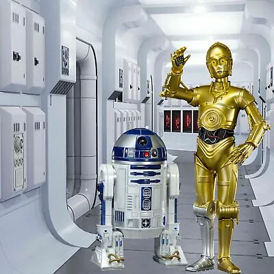 1/6 Star Wars Tantive IV Backdrop 15”x15”- Ideal For Darth Vader C3PO MMS • $29.99
