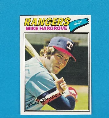 1977 Topps Baseball Set Break 275 Mike Hargrove Rangers Nm/mt+ • $0.99