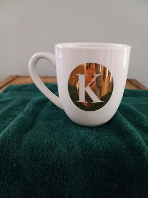 Monogram Mug By Modern Expressions  Coffee Mug   LETTER K • $4