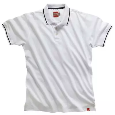 Gill Men's Polo Shirt White Crew Sport Polo Top MRRP £40.00 New & Sealed • £19.95