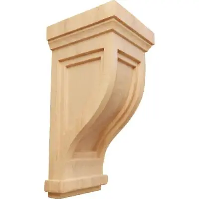 Ekena Millwork Corbel 10 X4.75 X5 Red Oak Traditional Recessed Heavy Duty Indoor • $68.75