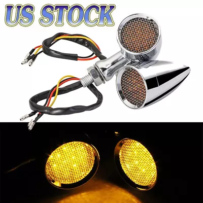 Motorcycle Turn Signal Lights For 1998-2017 Jackpot Kingpin Vegas V92C Hammer • $27.99