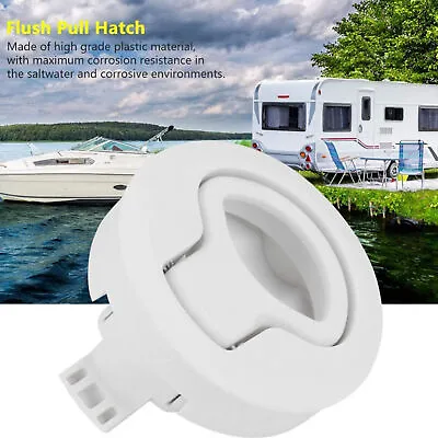 Pull Hatch Latch Marine Boat Flush Pull Slam Latch Hatch For RV Marine Boat New • $10.99