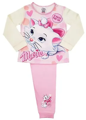 £7.50 • Buy Girls Disney Marie Pyjamas Disney Aristocats Character PJs 18 Months-5 Years