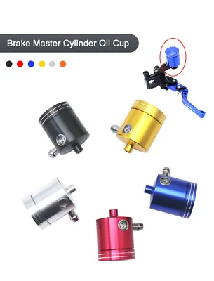 CNC Metal Brake Clutch Master Cylinder Fluid Reservoir Tank Oil Cup Motorcycle • $11.10