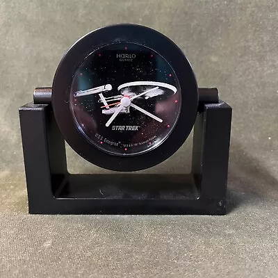 STAR TREK  Next Generation  USS Enterprise Desk Table Alarm Clock  Working Harlo • $18