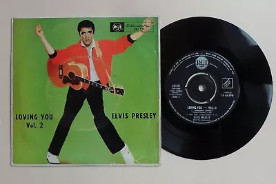 Elvis Presley Loving You Vol 2 Rare 3rd Press 1963 Ep Australia Oz • $36.06