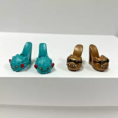 Monster High Shoe Lot - Cleo De Nile - Robecca - Dead Tired Doll  Slippers 2pr • $18