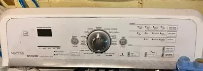 Maytag Washer Control Panel ~ Used Parts MVWB400VQ0 Bravo Quiet Series 300 • $75