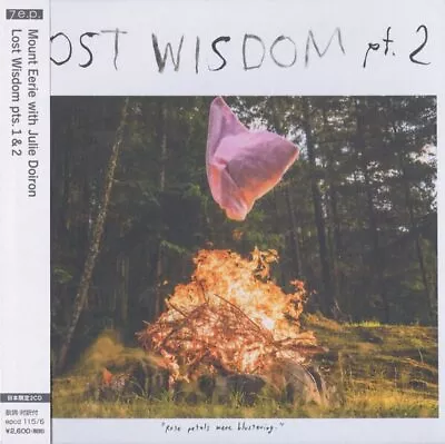 MOUNT EERIE WITH JULIE DORION-Lost Wisdom Pts. 1 & 2-CD Japan +Tracking Number • $41.98