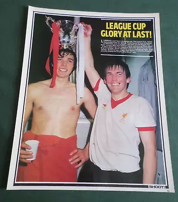 Kenny Dalglish - Alan Hansen - Liverpool  - 1 Page Picture-clipping/cutting • £1.99