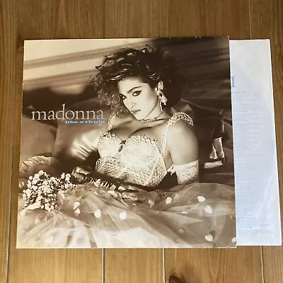 £8.99 • Buy MADONNA LIKE A VIRGIN Original 1984 Sire Vinyl LP Album WX 20