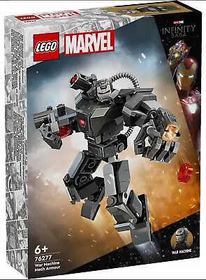 LEGO Marvel War Machine Mech Armour Buildable Toy Action Figure For Kids 76277 • £18.20