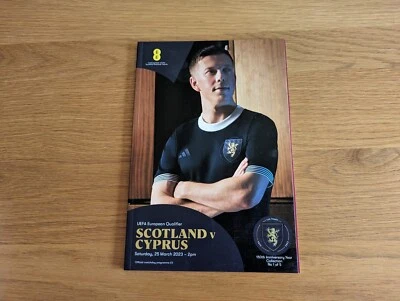 £7 • Buy 2023 Scotland V Cyprus - UEFA European Qualifier