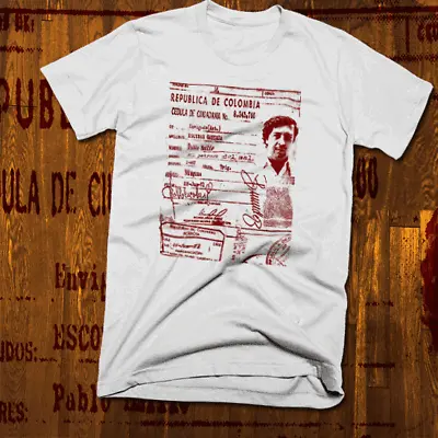Hip Hop T-shirt Pablo Escobar Mob Boss Street Hustle Mobbin Gangster Mobster  • $19.99