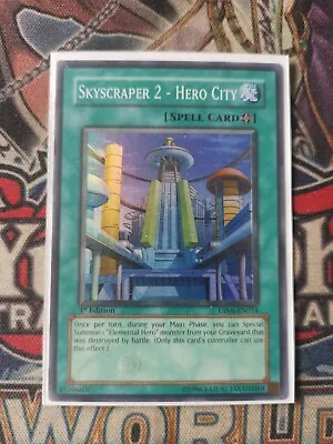 Skyscraper 2 - Hero City DP06-EN014 Super Rare NM 1st Ed Yugioh • £2.65