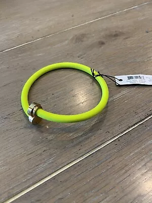 Marc Jacobs NWT Safety Yellow Metal Bangle Bracelet- $48 • $19.50