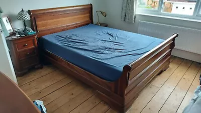 £400 • Buy Willis & Gambier Louis Philippe 5ft King Size Sleigh Bed Frame