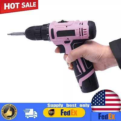 Wireless Cordless Electric Screwdriver Drill Set Power Tool Driver Set USA • $27