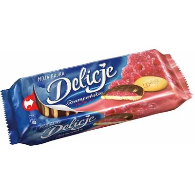 MONDELEZ - DELICJE - 147G - JAFFA JELLY BISCUITS CAKES MELTED In CHOCOLATE • £13.70