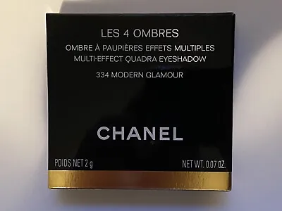 Chanel Les 4 Ombres 334 Modern Glamour Multi-effect Quadra Eyeshadow New Limited • $147.88