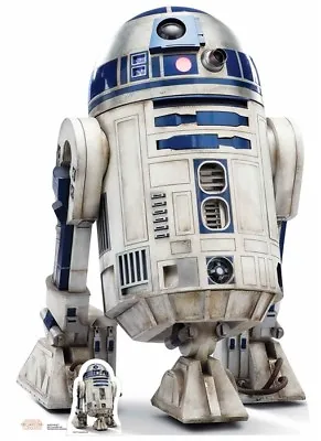 R2-D2 Star Wars The Last Jedi Lifesize And Mini Cardboard Cutout / Standup • $49.31