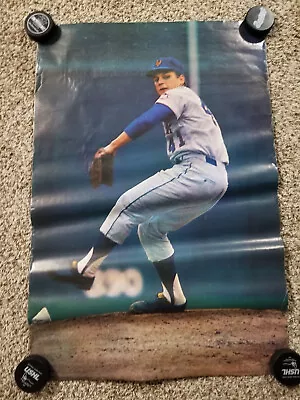 Tom Seaver New York Mets - Sports Illustrated Baseball Poster Circa 1968 • $125