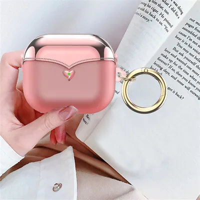 For AirPods Pro 2nd Generation 3 2 1 Luxruy Shockproof Silicone Clear Case Cover • $7.99
