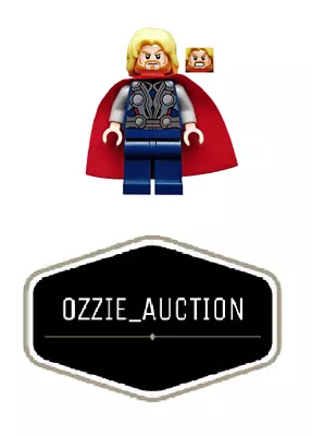 Lego Marvel Super Heroes - Thor - Beard Minifigure - Minifig [6868 6869] • $19.95