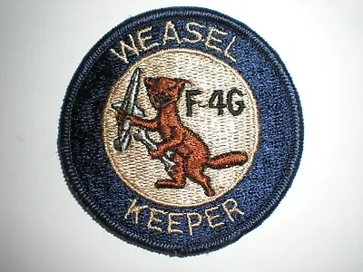  Usaf F-4g Phantom Ii Weasel Keeper Patch -color • $3.50