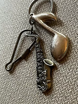 Vintage Keychain Set Lot Music Musical Instrument Note 2 • $20