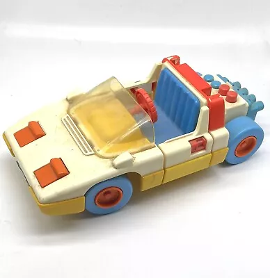 Collectible Vintage Chicco Rally Toy Italian Car Made In Italy Plastic No Trunk • $15