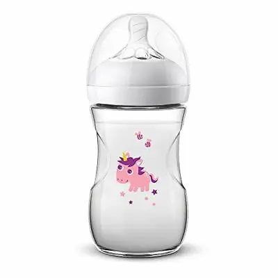 $32.30 • Buy Philips Avent Natural Feeding Bottle With Unicorn Design, 260ml  SCF07025