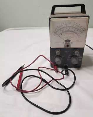 Vintage Heathkit Vacuum Tube Voltmeter With Probes V-7a • $65