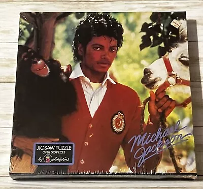 1984 Michael Jackson And Friends 500+ Pc Puzzle Colorforms 18 X24  Sealed NOS • $70