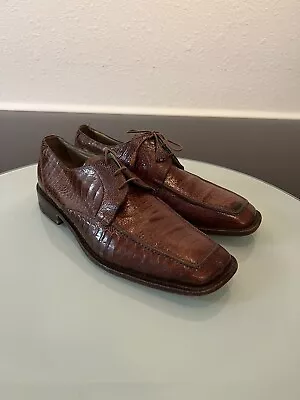 ROMANO MARTEGANI Genuine Ostrich Shoes Loafers Men’s Size 10.5 • $165