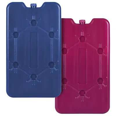 Ultra Thin 350ml Freezer Board Block Ice Packs For Cool Boxes Bags Lunch Box • £5.99