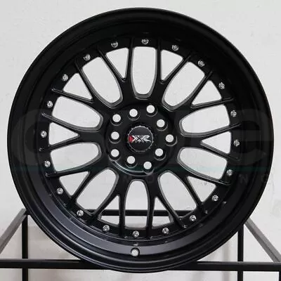 4-New 18  XXR 521 Wheels 18x8.5 5x100/5x114.3 35 Flat Black Rims 73.1 • $959